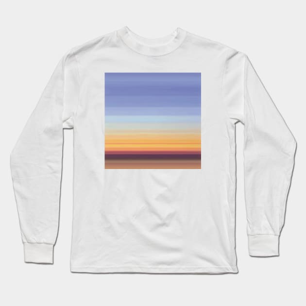 Sunset Blur Long Sleeve T-Shirt by OZOROZO